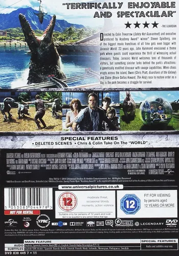 Vista 2 de Jurassic World DVD