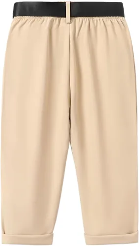 Vista 5 de PATPAT Pantalones deportivos ajustados para niño pequeño con cinturón 2-6T