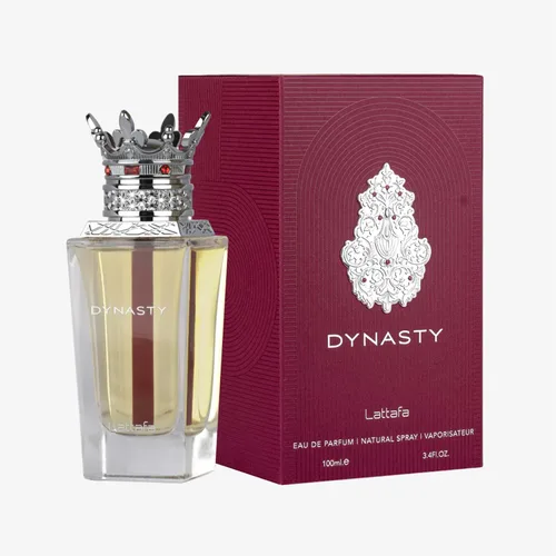 Vista 2 de Lattafa Dynasty – Fragancia duradera en aerosol, fresca, especiada, aromática – Eau de Parfum para unisex, 3.4 onzas / 100 ml