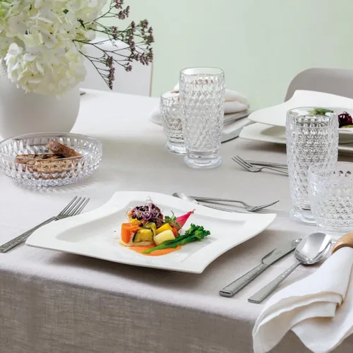 Vista 3 de Villeroy & Boch New Wave - Plato llano, 10.5 pulgadas, color blanco