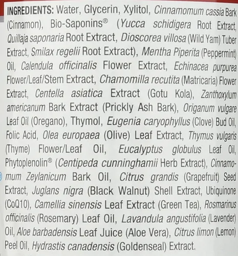 Vista 3 de Enjuague bucal Nature's Answer PerioBrite, sin alcohol, paquete de de 1