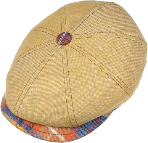 Vista 2 de Lierys City Bic Linen - Gorra plana para mujer y hombre, fabricada en Italia