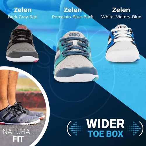 Vista 5 de Xero Shoes Zelen Barefoot - Tenis de correr para mujer