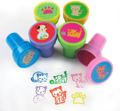Vista 2 de Tiny Mills - 24 sellos para gatos para niños