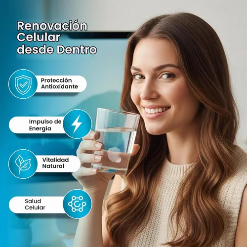 Vista 5 de Tabletas de agua de hidrógeno de 12 PPM – Tabletas moleculares de H₂ con magnesio H2 TAB Soporte antioxidante para energía, salud celular