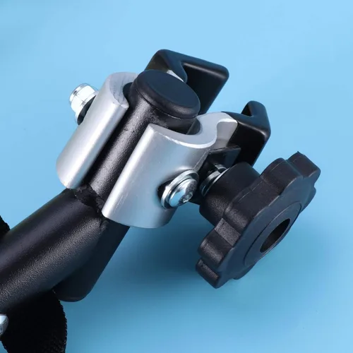 Vista 7 de NOLITOY Accesorio de remolque de bicicleta, remolque de bicicleta, acoplador universal para remolque de bicicleta, conector de enganche de remolque