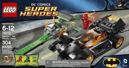 Vista 2 de Superhéroes de cçomics LEGO 76012 Batman: la carrera (suspendido por fabricante)