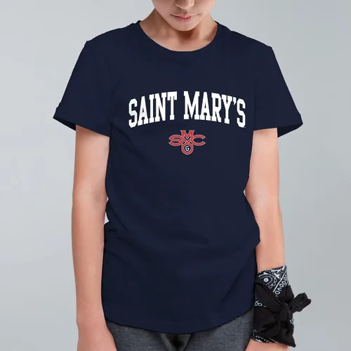 Vista 470 de NCAA Arch Logo, camiseta juvenil color del equipo, universidad - universidad