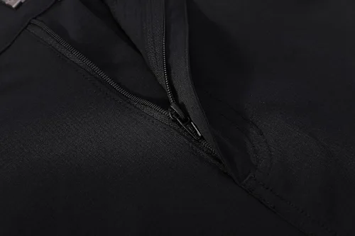 Vista 3 de Pantalones cortos elásticos de secado rápido para hombre, pantalones cortos de trabajo ligeros, 6 bolsillos para ciclismo, viajes, camping