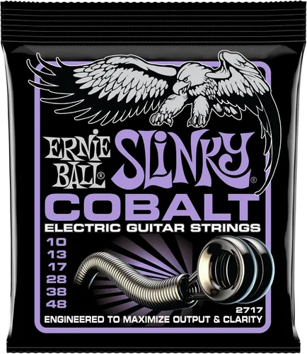 Vista 17 de Cuerdas para guitarra eléctrica Cobalt de Ernie Ball