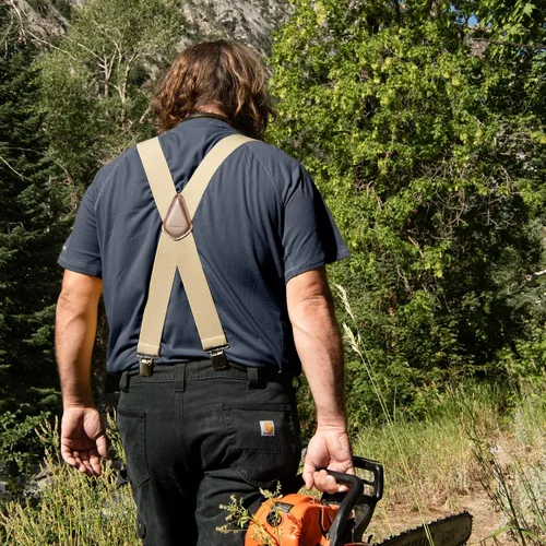 Vista 7 de Carhartt Tirantes elásticos de dos tonos A0005520 Rugged Flex® para hombre