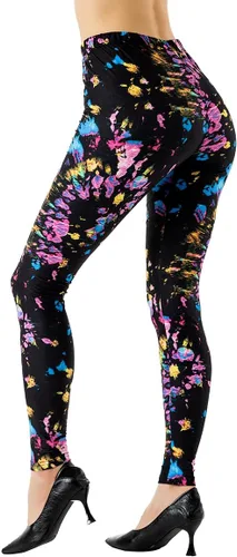 Vista 27 de Ndoobiy pantalones de yoga para mujer, pantalones de entrenamiento básicos, leggings impresos, leggings suaves y mantecosos Un juego