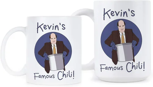 Vista 2 de We Got Good Kevin Malone Taza Kevins Famous Chili Mug
