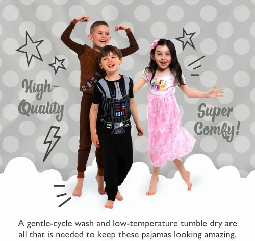 Vista 5 de Disney girls unisex-child Minnie and Mickey Seasonal Snug-fit Cotton Pajamas