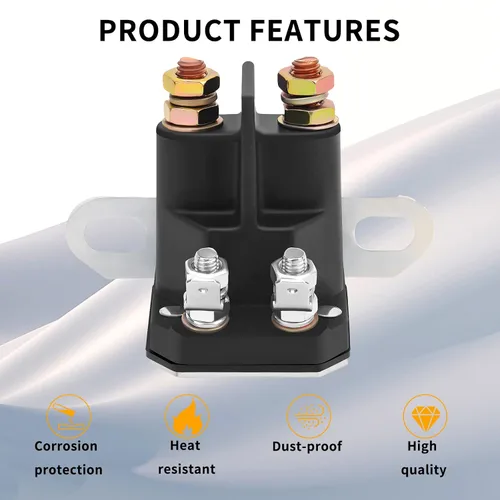 Vista 2 de Relé solenoide de arranque 2410437 compatible con Polaris ATP 330 500 Magnum 330 Scrambler 500 Sportsman 400 600 700 800 Trail Boss 330 2005 Ranger