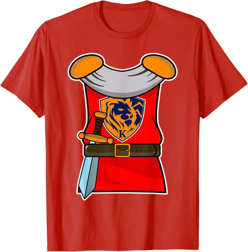 Vista 38 de Disfraz medieval de caballero de Halloween para adultos y niños, Negro, S