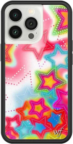 Vista 34 de Fundas Wildflower - Compatibles con Apple iPhone 13 Pro Protector de goma negro, certificado de prueba de caída de 4 pies, propiedad de mujeres