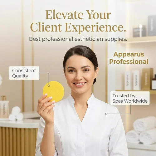 Vista 7 de APPEARUS Paquete de 60 esponjas faciales, esponjas faciales comprimidas de PVA para limpieza profunda, exfoliación, eliminación de maquillaje