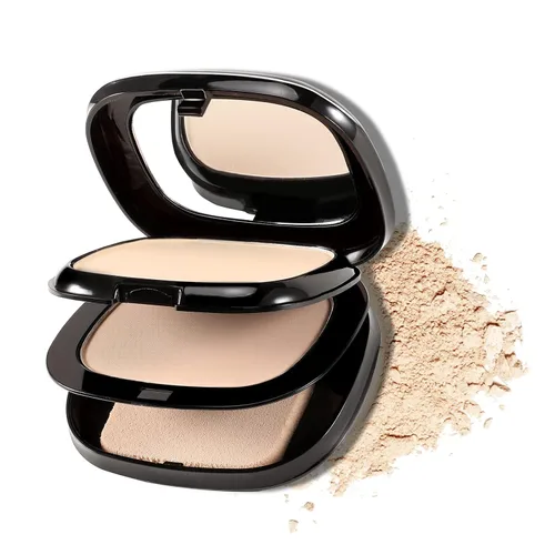 Vista 7 de Boobeen Polvo de ajuste de 2 capas – Polvo facial de acabado mate compacto – Sombra ligera impecable y ligera