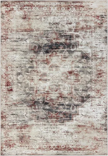 Vista 15 de SUPERIOR Medallion - Alfombra lavable, respaldo de algodón, alfombra para mesa de comedor, alfombra para vestíbulo, de fácil cuidado, alfombra Negro