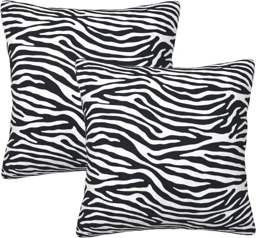 Vista 11 de Perinsto Juego de 2 fundas de almohada decorativas para sofá, cama, decoración del hogar, 16 x 16 pulgadas