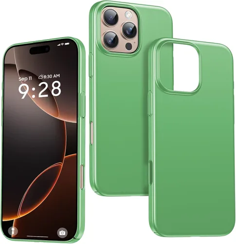 Vista 18 de GRECAZO Funda delgada para iPhone 16 Pro Max, ultra fina, color negro
