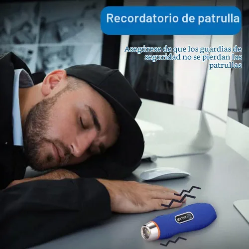 Vista 2 de JWM iButton Guard Tour Patrol System con linterna