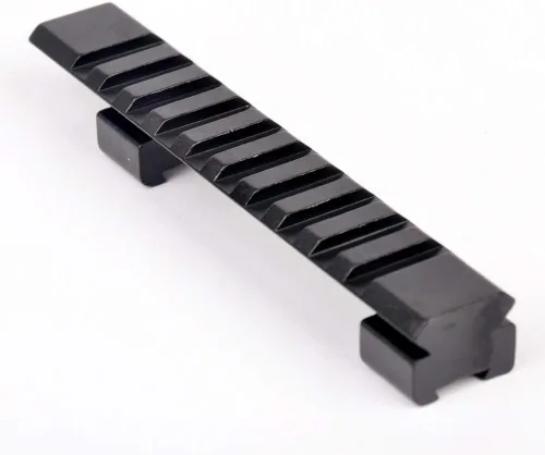 Vista 3 de ACEXIER 10 ranuras P.ICA-tinny Rail Caza Alcance Rail Adaptador 0.433 in a 0.787 in 4.882 in para rifle de aire pistola alcance montaje
