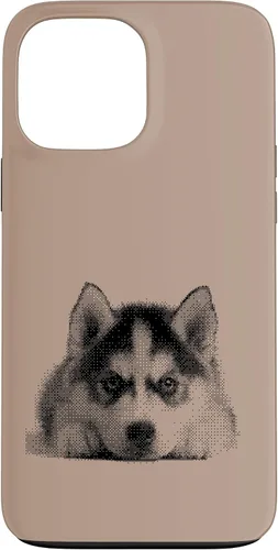Vista 23 de Chic Husky Puppy for Dog Mom and Paw Parents Case for iPhone XR