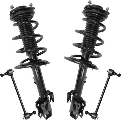 Vista 12 de Detroit Axle - Kit de 4 piezas de puntales delanteros para Toyota Highlander 2001 2002 2003, enlaces de barra antivuelco estabilizadores y puntales