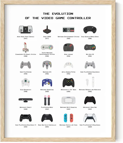 Vista 10 de HAUS AND HUES Arte de videojuegos, pósteres de videojuegos para habitación de niños, decoración de sala de juegos para decoración de pared de niños