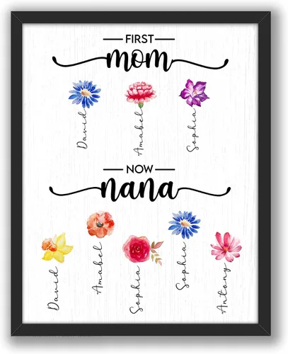 Vista 12 de Regalos geniales para abuela, regalos para el día de la madre, lienzo de jardín para abuelas, regalos para abuela, regalos para abuela, nana, gigi