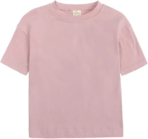 Vista 4 de Kids Tales Camiseta de manga corta con pestañas y labios, color blanco roto