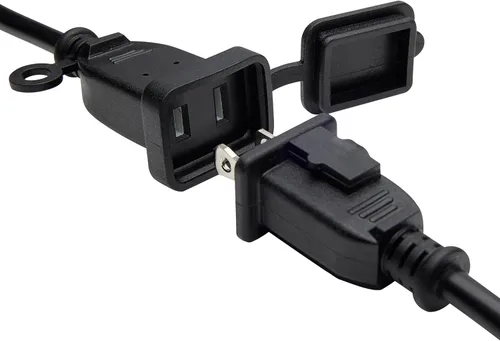 Vista 5 de Satco S8039 - Tira de luces incandescentes para interiores y exteriores, color negro, bombillas no incluidas, 24 pies (paquete de 1)