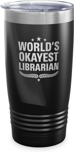 Vista 78 de World's Okayest Accountant - Vaso de regalo para compañeros de trabajo, regalo para miembros de la familia, regalos de Navidad, tazas de café