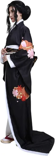 Vista 2 de miccostumes Muzan Kibutsuji Kimono Cosplay Disfraz de mujer