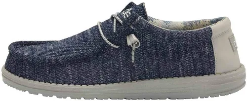 Vista 26 de Hey Dude Wally Eco Stretch Mocasines para hombre, cómodos y ligeros aleación