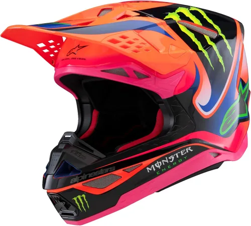 Vista 2 de Casco Alpinestars Supertech M10 Deegan Monster