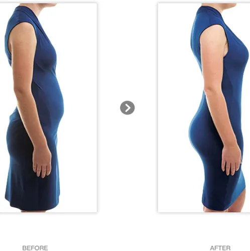 Vista 6 de Ausook Fajas sin tirantes para mujer, sin tirantes, para debajo de los vestidos, ropa moldeadora completa, vestido negro, mini vestido