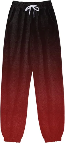 Vista 3 de DSODAN Sweatpants for Women Cinch Bottom Drawstring Elastic Waist Pants Sporty Athletic Joggers Trousers with Pockets