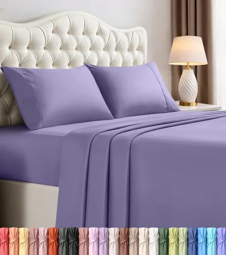 Vista 81 de Utopia Bedding - Juego de sábanas de microfibra cepillada, resistente al encogimiento y a la decoloración, de fácil cuidado, 3 piezas, tamaño Beige