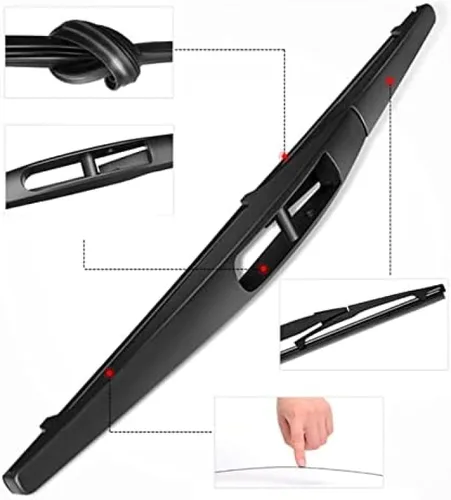 Vista 4 de rear wiper 10" for Mazda CX-3 CX3 2014-2017 2018 2019 2020 2021 Car rear windshield wiper rear wiper blade
