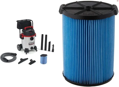 Vista 7 de RIDGID Paquete de aspiradora húmeda y seca de 16 galones con bolsas para el polvo