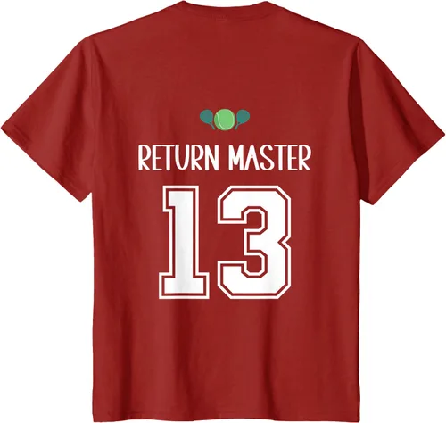 Vista 54 de Camiseta divertida del grupo de tenis de pádel para el equipo de pádel