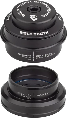 Vista 4 de Wolf Tooth EC44 Superior ZS56 Lower GeoShift Auriculares de ángulo de rendimiento de 2 grados largo