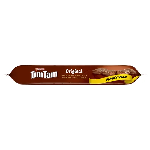 Vista 7 de Arnott's Tim Tam - Galletas de chocolate con leche, sabor original, paquete familiar de 12.9 onzas, auténticas importadas