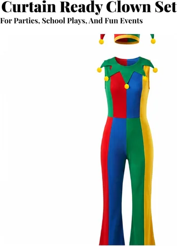 Vista 2 de All-Inclusive Clown Costume, style to 1, Kids 130