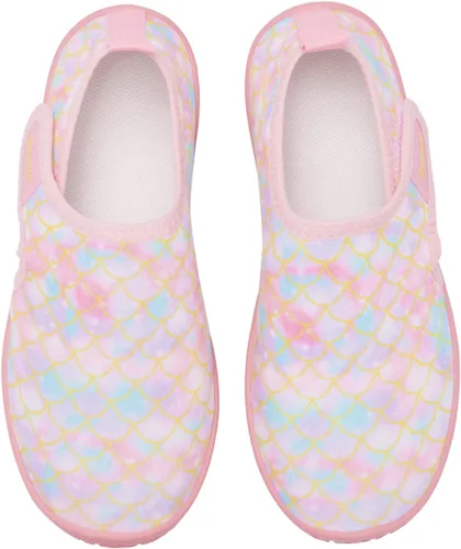 Vista 6 de Racqua Zapatos de agua para niños y niñas, de secado rápido, ligeros, deportivos, acuáticos (niños pequeñosniños grandes)
