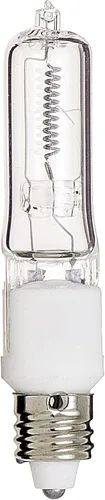 Vista 6 de Foco de luz, S3165, 120V 35W T4 E11, transparente, S3181, 500watts, 120 volts