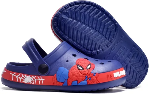 Vista 5 de viorwzde Zuecos para niños y niñas, bonitos dibujos animados, zapatos de jardín, sandalias de playa, sandalias de ducha antideslizantes para el agua